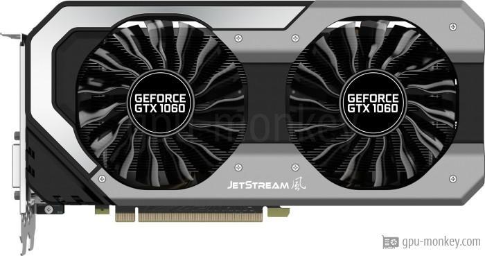 Palit GeForce GTX 1060 Super JetStream 6GB Benchmark and Specs