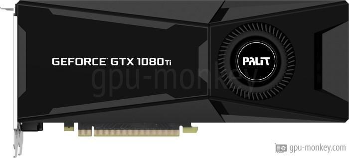 Palit GeForce GTX 1080 Ti Blower Benchmark and Specs