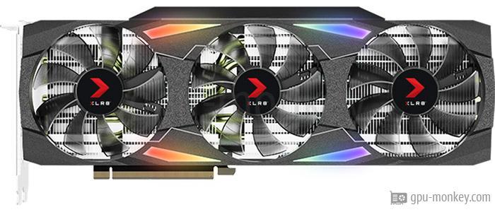 PNY GeForce RTX 3070 Ti 8GB XLR8 Gaming UPRISING EPIC-X RGB Triple Fan