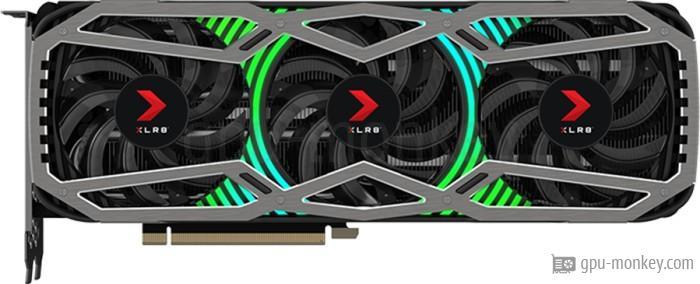 PNY GeForce RTX 3070 XLR8 Gaming Revel Epic-X RGB Triple Fan LHR