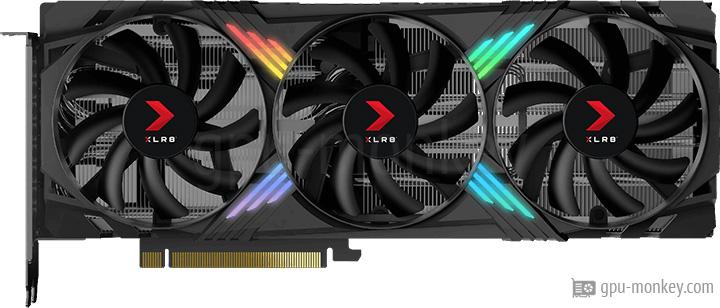 PNY GeForce RTX 4060 Ti 16GB XLR8 Gaming VERTO EPIC-X RGB Overclocked Triple Fan