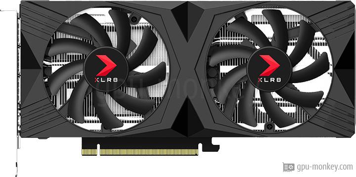 PNY GeForce RTX 4060 Ti 16GB XLR8 Gaming VERTO Overclocked Dual Fan