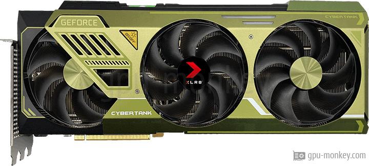 PNY GeForce RTX 4090 24GB XLR8 Gaming UPRISING EPIC-X RGB Triple Fan