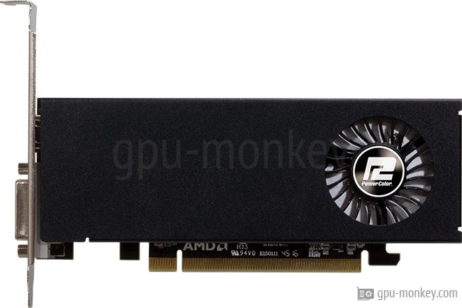 PowerColor Red Dragon Radeon RX 550 4GB GDDR5 Low Profile vs