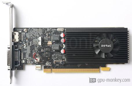 ZOTAC GeForce GT 1030 Low Profile (HDMI/DVI)