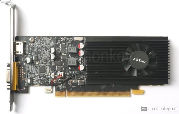 ZOTAC GeForce GT 1030 Low Profile (HDMI/VGA)